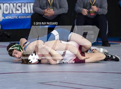 Thumbnail 1 in NYSPHSAA Wrestling Championships (Round 1) photogallery.