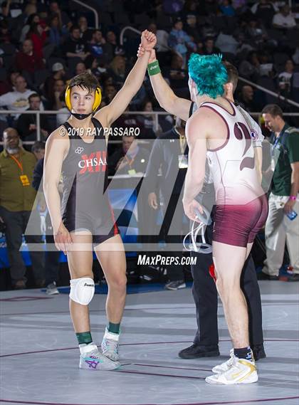 Thumbnail 3 in NYSPHSAA Wrestling Championships (Round 1) photogallery.