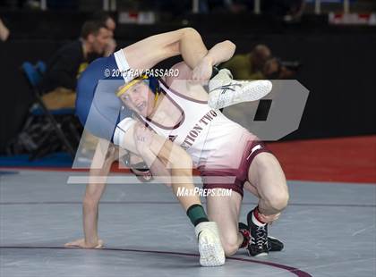 Thumbnail 1 in NYSPHSAA Wrestling Championships (Round 1) photogallery.
