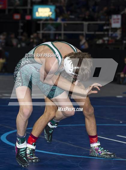 Thumbnail 1 in NYSPHSAA Wrestling Championships (Round 1) photogallery.