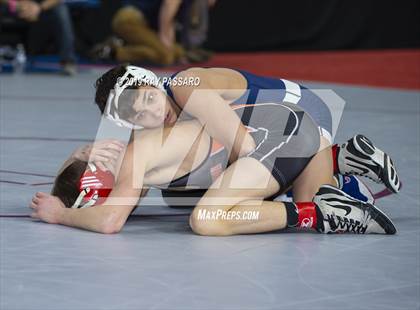 Thumbnail 2 in NYSPHSAA Wrestling Championships (Round 1) photogallery.