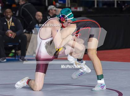 Thumbnail 1 in NYSPHSAA Wrestling Championships (Round 1) photogallery.