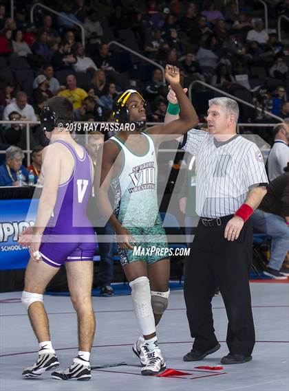 Thumbnail 1 in NYSPHSAA Wrestling Championships (Round 1) photogallery.