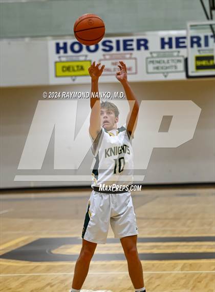 Thumbnail 1 in Muncie Central @ Northeastern (Delta Holiday Classic)  photogallery.