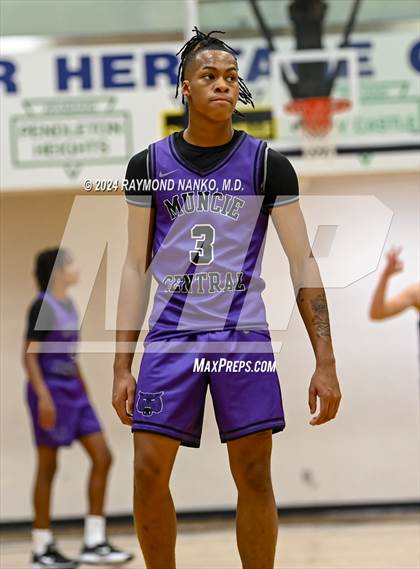 Thumbnail 2 in Muncie Central @ Northeastern (Delta Holiday Classic)  photogallery.
