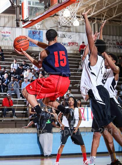 Thumbnail 2 in Kimball [Justin F.] vs. Prime Prep (Elite 14 Tournament) photogallery.