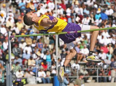 Thumbnail 2 in CIF State Championships (Boys High Jump - Final) photogallery.