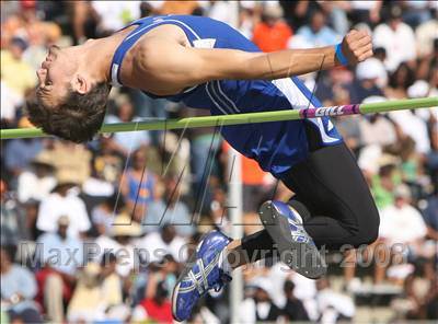 Thumbnail 2 in CIF State Championships (Boys High Jump - Final) photogallery.