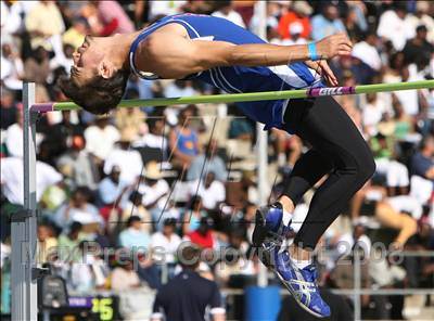 Thumbnail 2 in CIF State Championships (Boys High Jump - Final) photogallery.