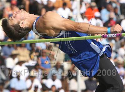 Thumbnail 2 in CIF State Championships (Boys High Jump - Final) photogallery.