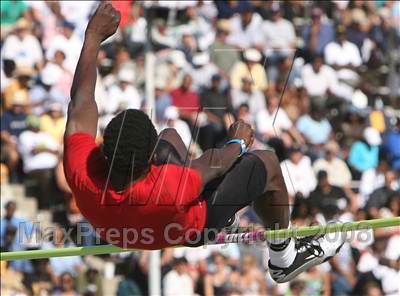 Thumbnail 2 in CIF State Championships (Boys High Jump - Final) photogallery.