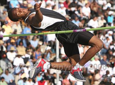 Thumbnail 2 in CIF State Championships (Boys High Jump - Final) photogallery.