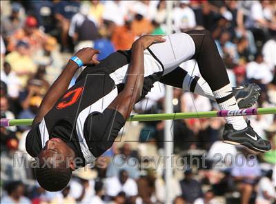 Thumbnail 2 in CIF State Championships (Boys High Jump - Final) photogallery.