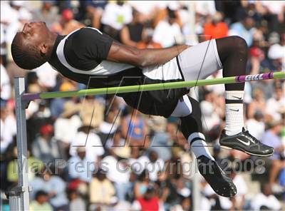 Thumbnail 3 in CIF State Championships (Boys High Jump - Final) photogallery.