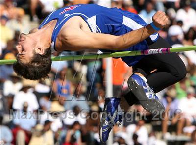 Thumbnail 3 in CIF State Championships (Boys High Jump - Final) photogallery.