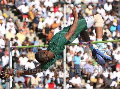 Thumbnail 3 in CIF State Championships (Boys High Jump - Final) photogallery.