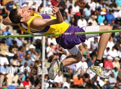 Thumbnail 1 in CIF State Championships (Boys High Jump - Final) photogallery.