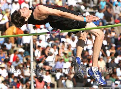 Thumbnail 3 in CIF State Championships (Boys High Jump - Final) photogallery.