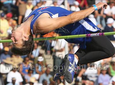 Thumbnail 3 in CIF State Championships (Boys High Jump - Final) photogallery.