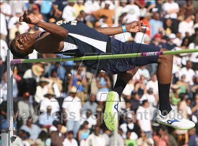 Thumbnail 1 in CIF State Championships (Boys High Jump - Final) photogallery.