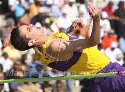 Thumbnail 3 in CIF State Championships (Boys High Jump - Final) photogallery.