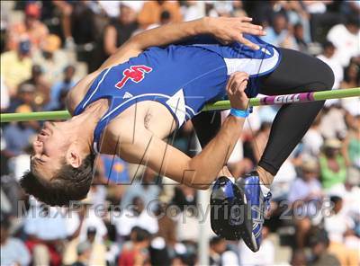 Thumbnail 1 in CIF State Championships (Boys High Jump - Final) photogallery.