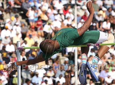 Thumbnail 3 in CIF State Championships (Boys High Jump - Final) photogallery.