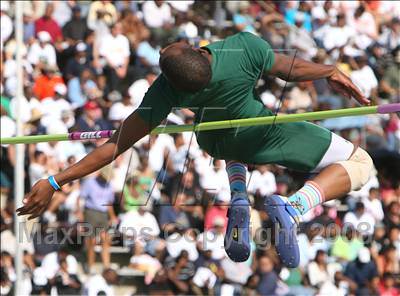 Thumbnail 2 in CIF State Championships (Boys High Jump - Final) photogallery.