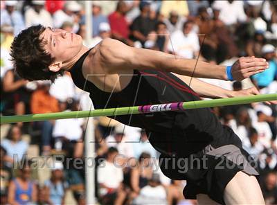 Thumbnail 3 in CIF State Championships (Boys High Jump - Final) photogallery.
