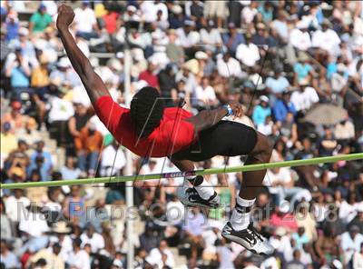 Thumbnail 3 in CIF State Championships (Boys High Jump - Final) photogallery.