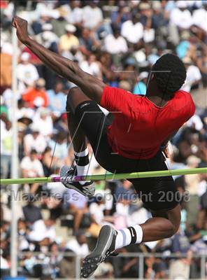 Thumbnail 1 in CIF State Championships (Boys High Jump - Final) photogallery.