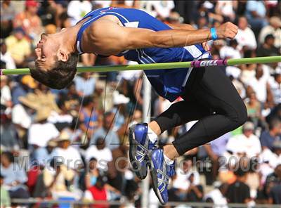 Thumbnail 2 in CIF State Championships (Boys High Jump - Final) photogallery.
