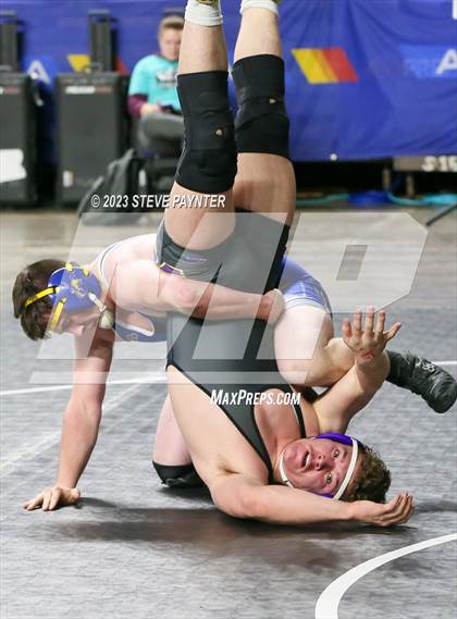 Thumbnail 3 in AIA Wrestling Championships (Division 4 Finals) photogallery.