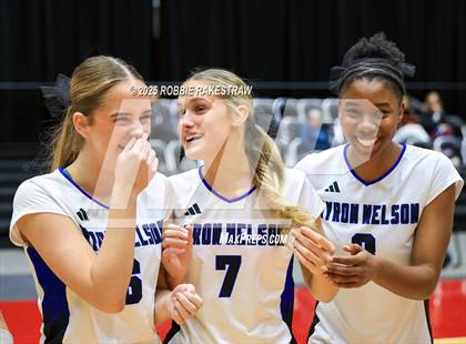 Thumbnail 1 in Byron Nelson vs. Dawson (UIL 6A D1 Volleyball Final Medal Ceremony) photogallery.