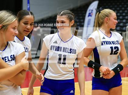 Thumbnail 1 in Byron Nelson vs. Dawson (UIL 6A D1 Volleyball Final Medal Ceremony) photogallery.