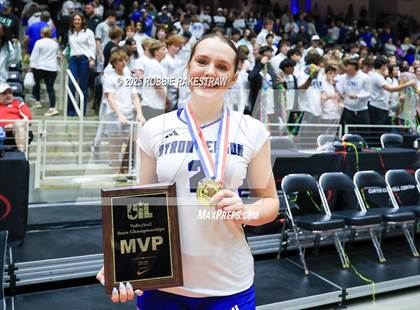 Thumbnail 3 in Byron Nelson vs. Dawson (UIL 6A D1 Volleyball Final Medal Ceremony) photogallery.