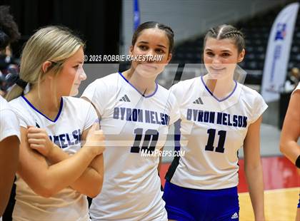 Thumbnail 2 in Byron Nelson vs. Dawson (UIL 6A D1 Volleyball Final Medal Ceremony) photogallery.
