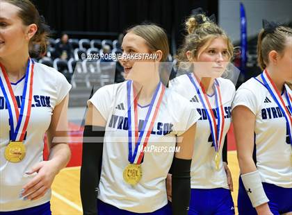 Thumbnail 1 in Byron Nelson vs. Dawson (UIL 6A D1 Volleyball Final Medal Ceremony) photogallery.