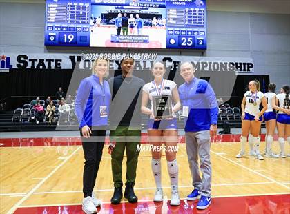 Thumbnail 2 in Byron Nelson vs. Dawson (UIL 6A D1 Volleyball Final Medal Ceremony) photogallery.