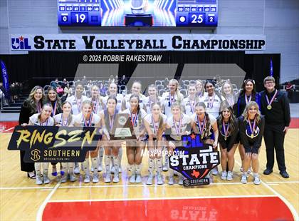 Thumbnail 3 in Byron Nelson vs. Dawson (UIL 6A D1 Volleyball Final Medal Ceremony) photogallery.