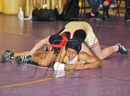 Thumbnail 2 in CIF State Girls Wrestling Championships (Round 4) photogallery.