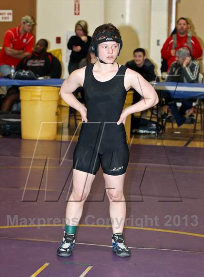 Thumbnail 3 in CIF State Girls Wrestling Championships (Round 4) photogallery.