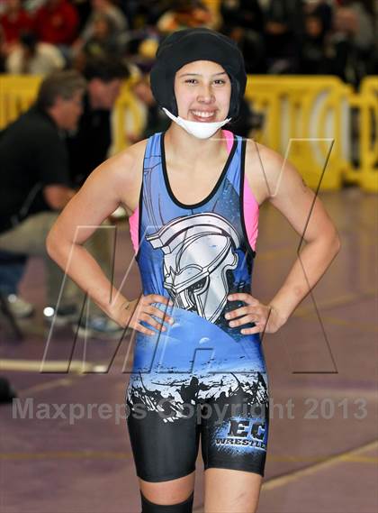 Thumbnail 3 in CIF State Girls Wrestling Championships (Round 4) photogallery.