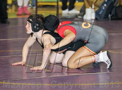 Thumbnail 3 in CIF State Girls Wrestling Championships (Round 4) photogallery.