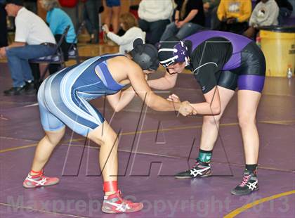 Thumbnail 3 in CIF State Girls Wrestling Championships (Round 4) photogallery.