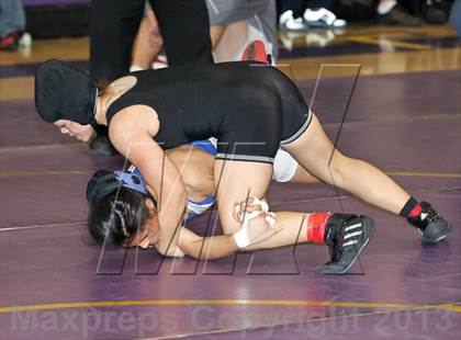 Thumbnail 1 in CIF State Girls Wrestling Championships (Round 4) photogallery.