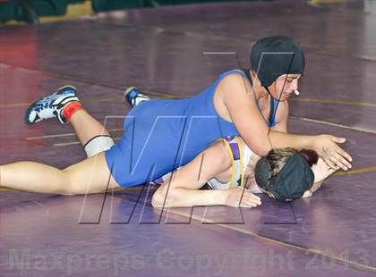 Thumbnail 1 in CIF State Girls Wrestling Championships (Round 4) photogallery.