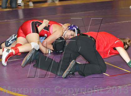 Thumbnail 2 in CIF State Girls Wrestling Championships (Round 4) photogallery.