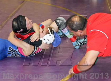Thumbnail 1 in CIF State Girls Wrestling Championships (Round 4) photogallery.