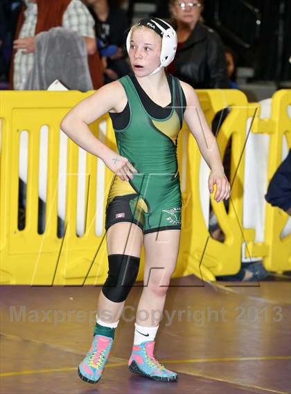 Thumbnail 3 in CIF State Girls Wrestling Championships (Round 4) photogallery.